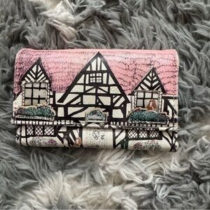 Charming Pink and Black Wallet